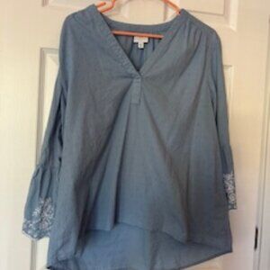 Light Blue New Directions Blouse